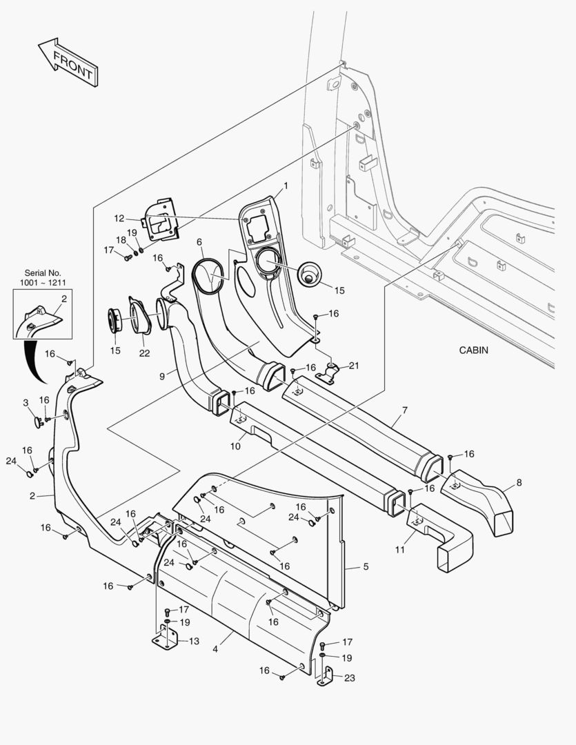 Схема КРЫШКА ТРУБОПРОВОДА