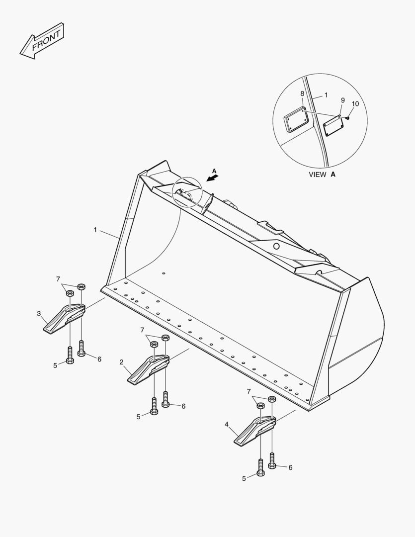5210 BUCKET-3.0гЋҐ - TOOTH
