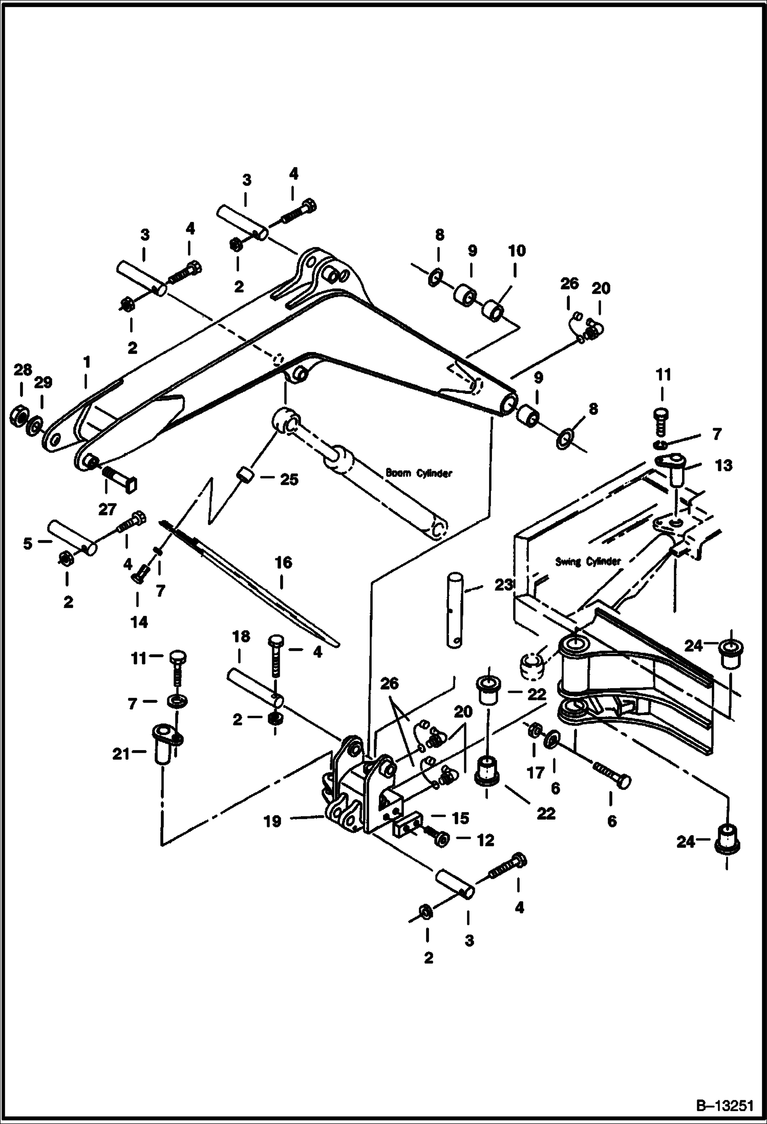 ПОВОРОТНЫЙ КРОНШТЕЙН И СТРЕЛА