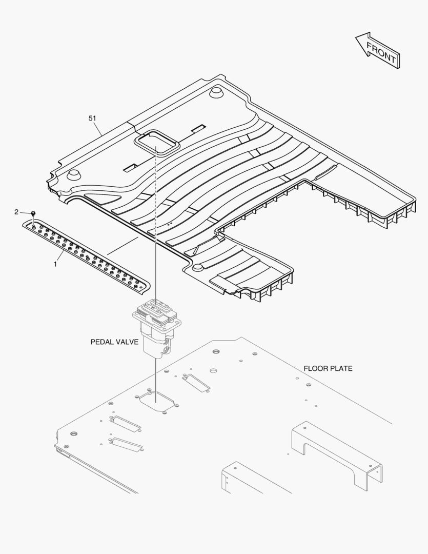 КОВРИК НА ПОЛУ КУЗОВА - СИСТЕМА ЗАЩИТЫ ПРИ ОПРОКИДЫВАНИИ