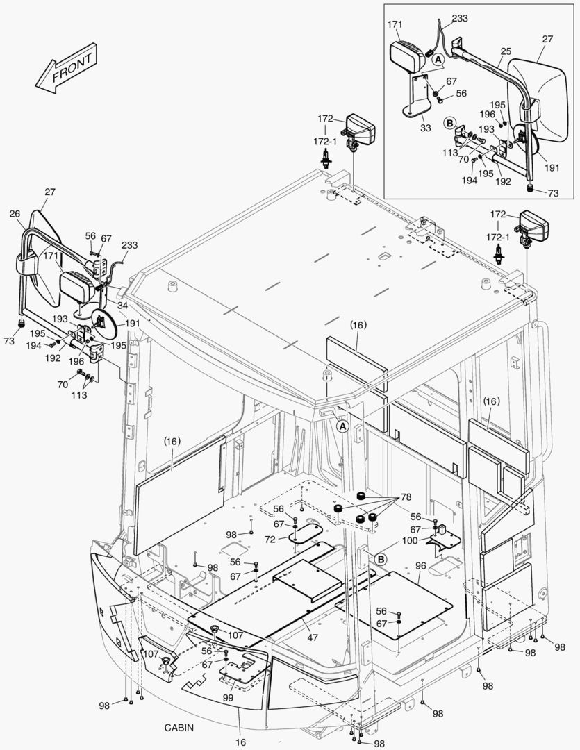 1430 CABIN(2) - BODY