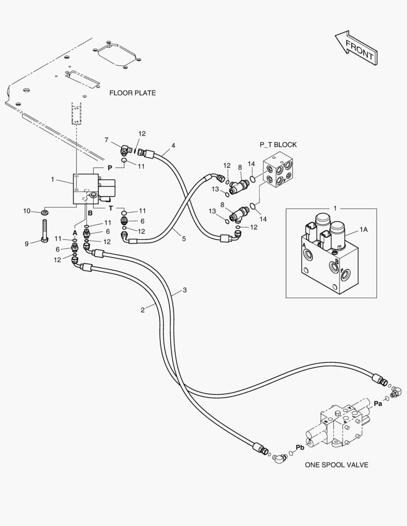 ТРУБОПРОВОД СЕРВОУПРАВЛЕНИЯ - ВРАЩАЮЩИЙСЯ