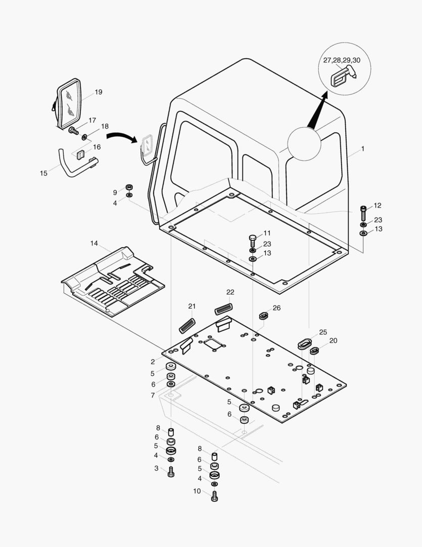КАБИНА В СБОРЕ