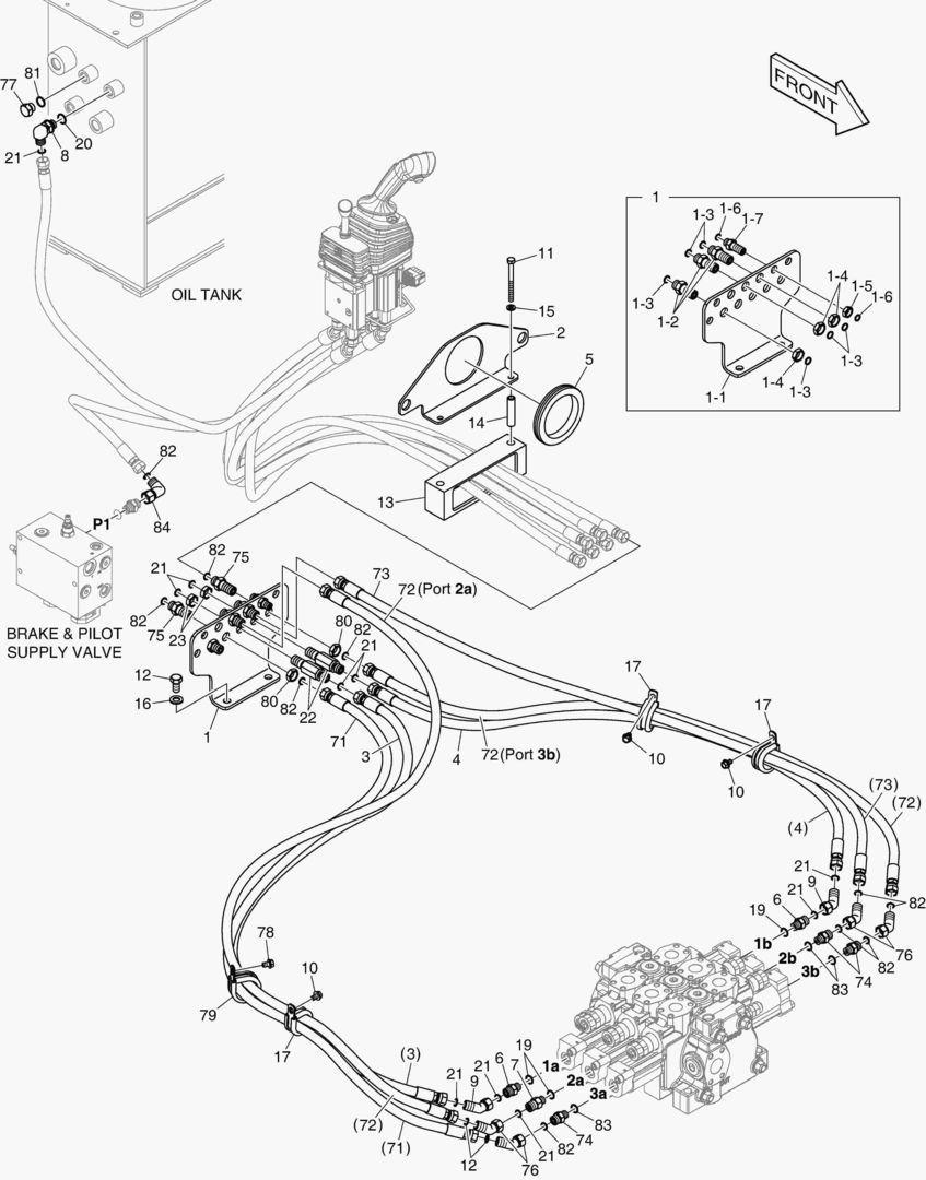 ТРУБОПРОВОД СЕРВОУПРАВЛЕНИЯ