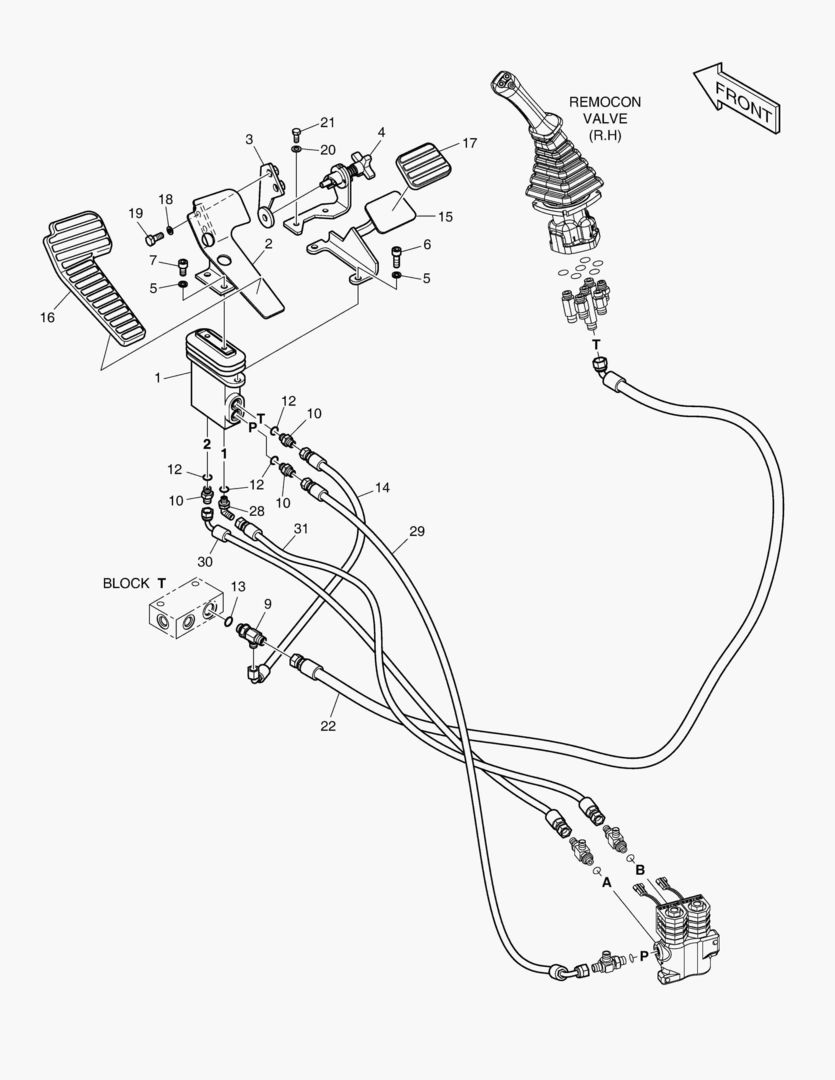 ТРУБОПРОВОД СЕРВОУПРАВЛЕНИЯ - 2 ПУТИ(2)