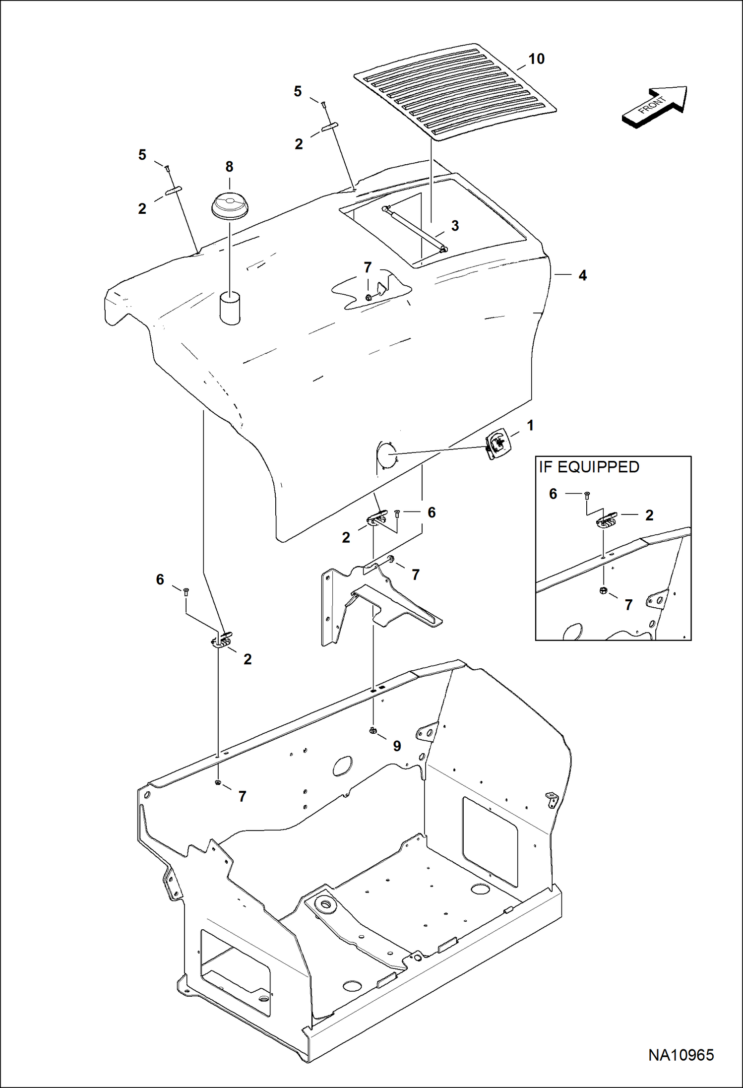 КАПОТ ДВИГАТЕЛЯ