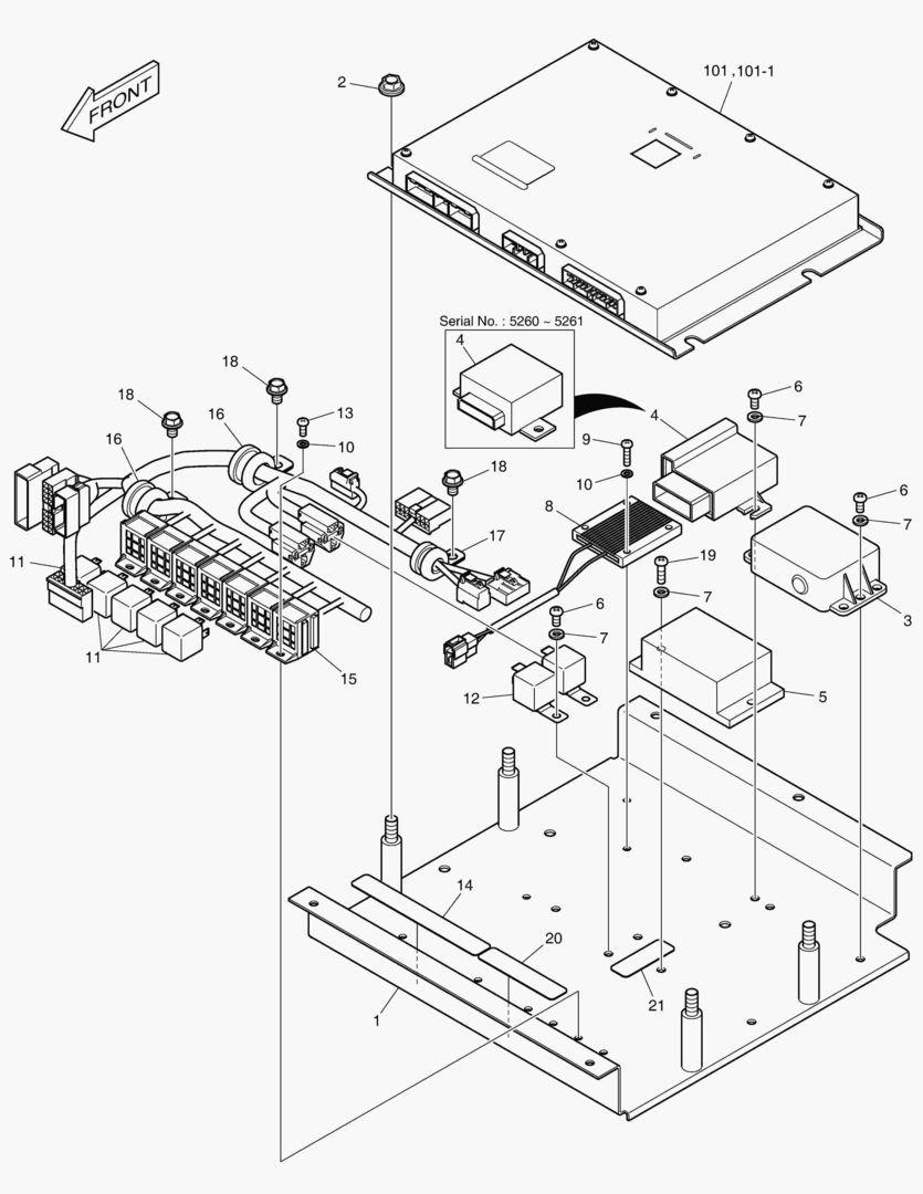 1681 ELECTRIC BOX ASS`Y [5260~]
