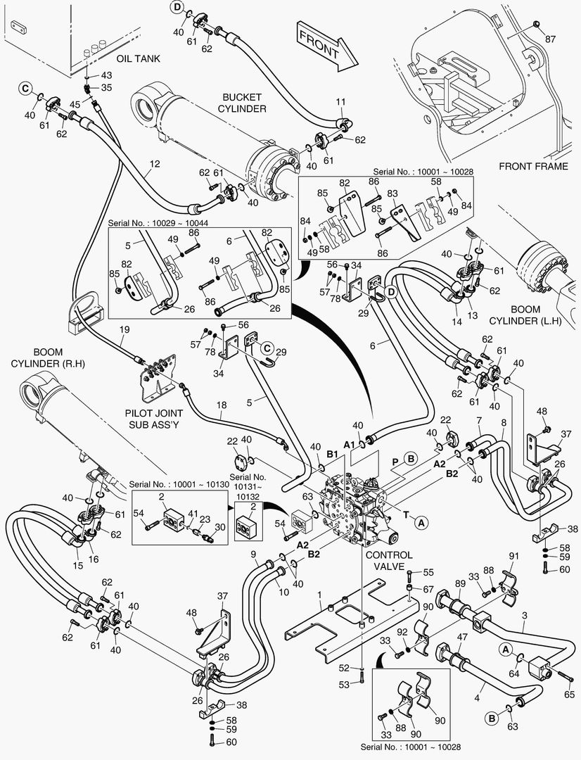 1260 CONTROL VALVE PIPING [10001~10136]
