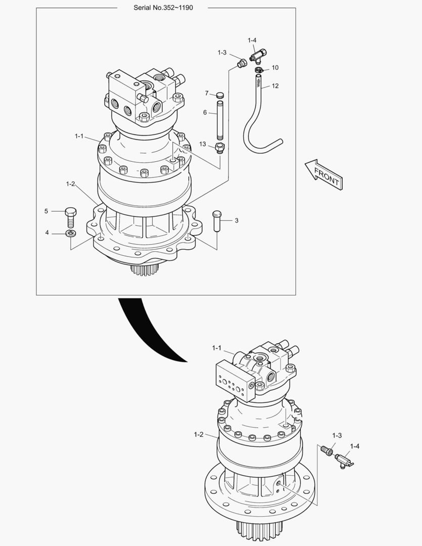 ПОВОРОТНОЕ УСТРОЙСТВО В СБОРЕ