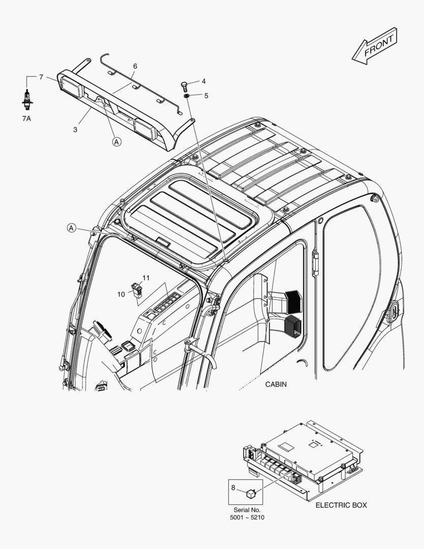 РАБОЧАЯ ФАРА(2-ЛАМПЫ)