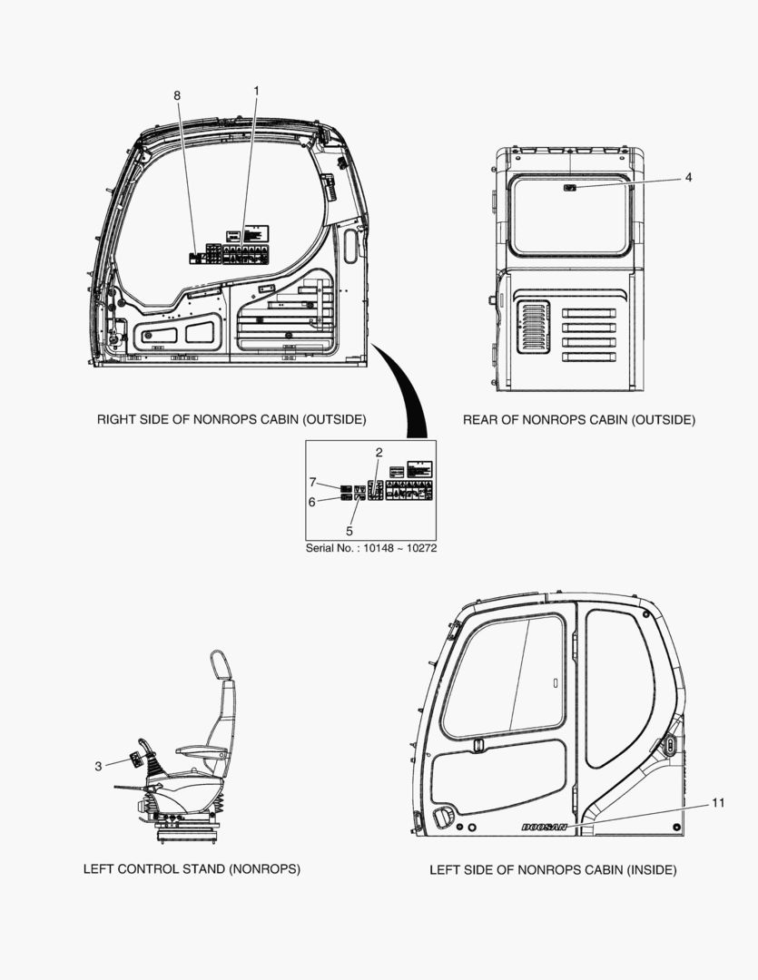 5380 NAME PLATE - CABIN [10148~]