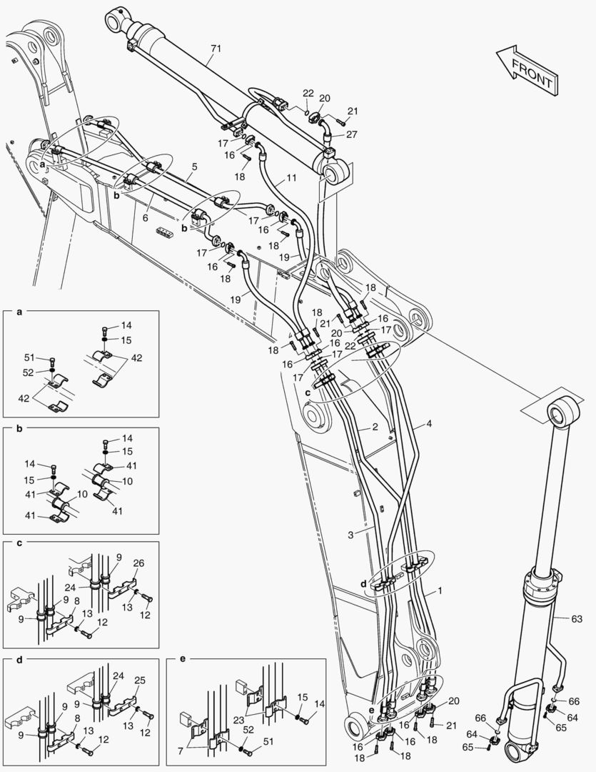 ТРУБОПРОВОД ШАРНИРНОЙ СТРЕЛЫ
