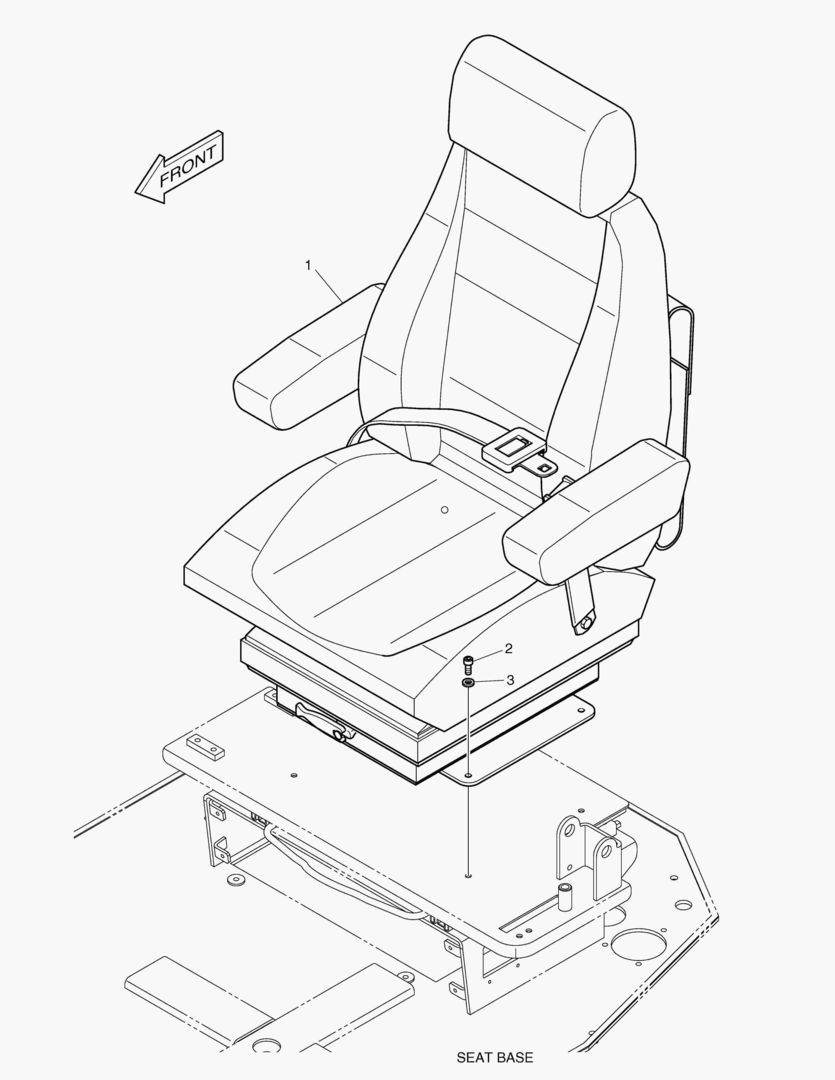 1440 SEAT MOUNTING [50001~50697]