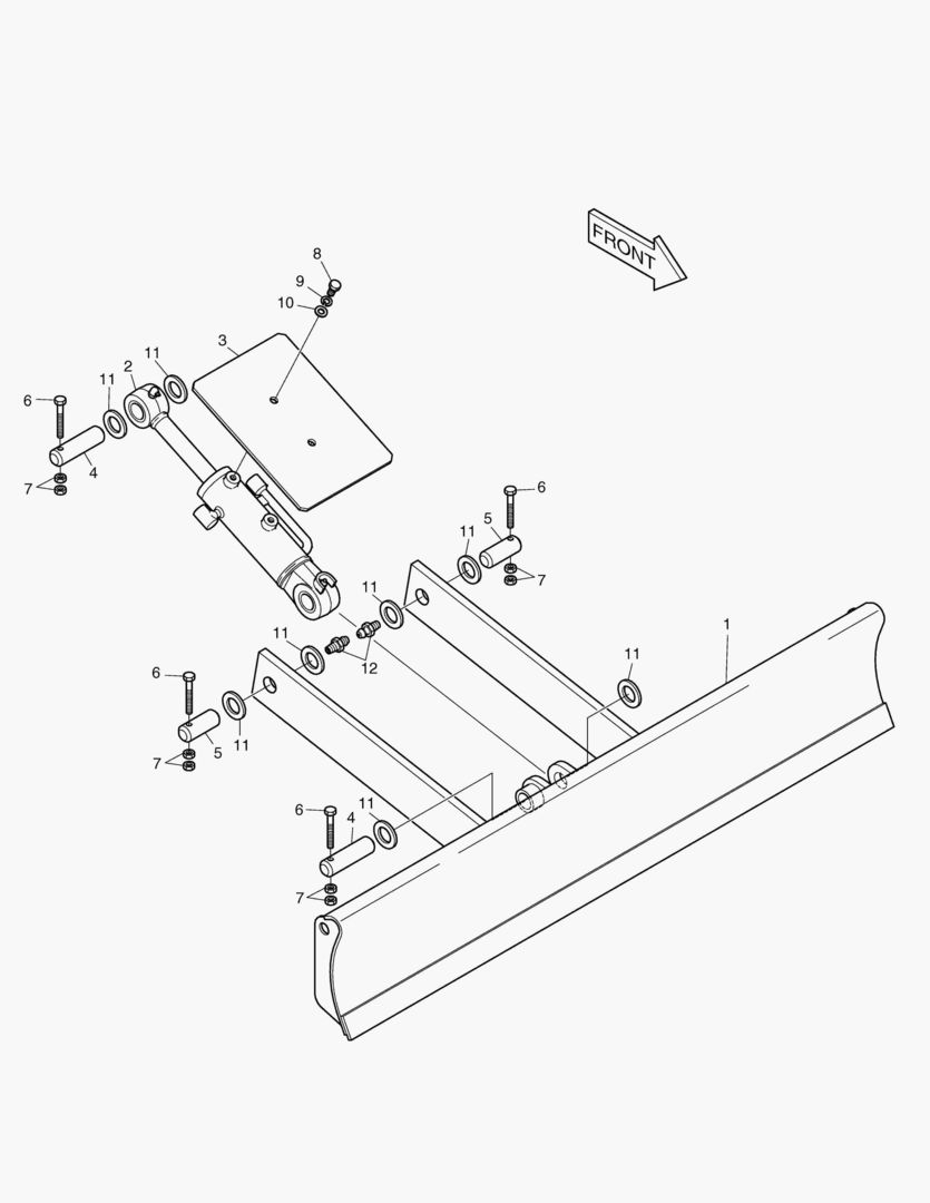 БУЛЬДОЗЕР - 1300 мм