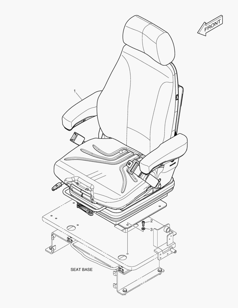 1401 SEAT MOUNTING [50532~]