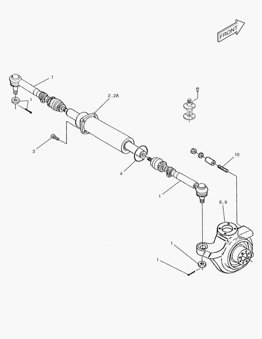 4410 FRONT AXLE(5) [5001~7111]