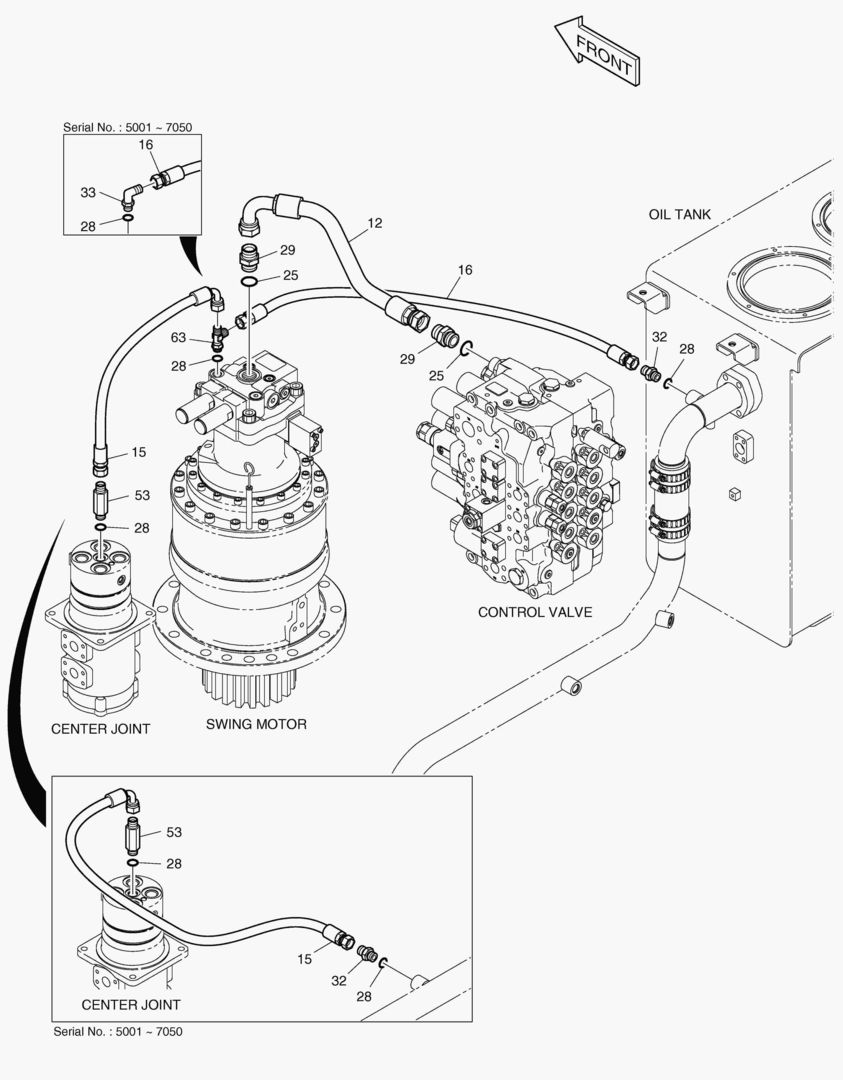 ТУБОПРОВОД МАСЛЯНОГО РАДИАТОРА(3)