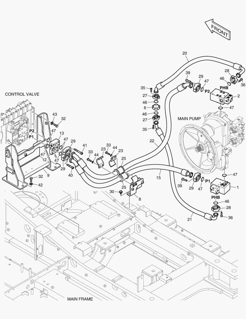 ГЛАВНАЯ МАГИСТРАЛЬ(1) - НАСОС