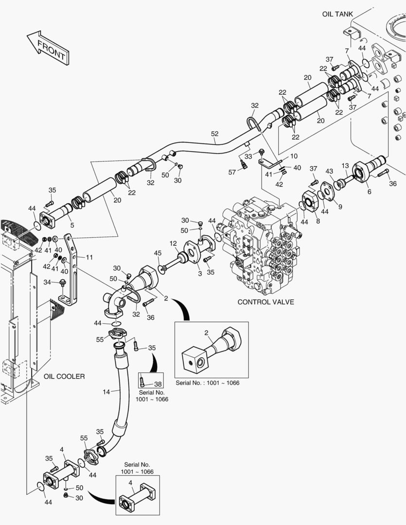 ТУБОПРОВОД МАСЛЯНОГО РАДИАТОРА(2)