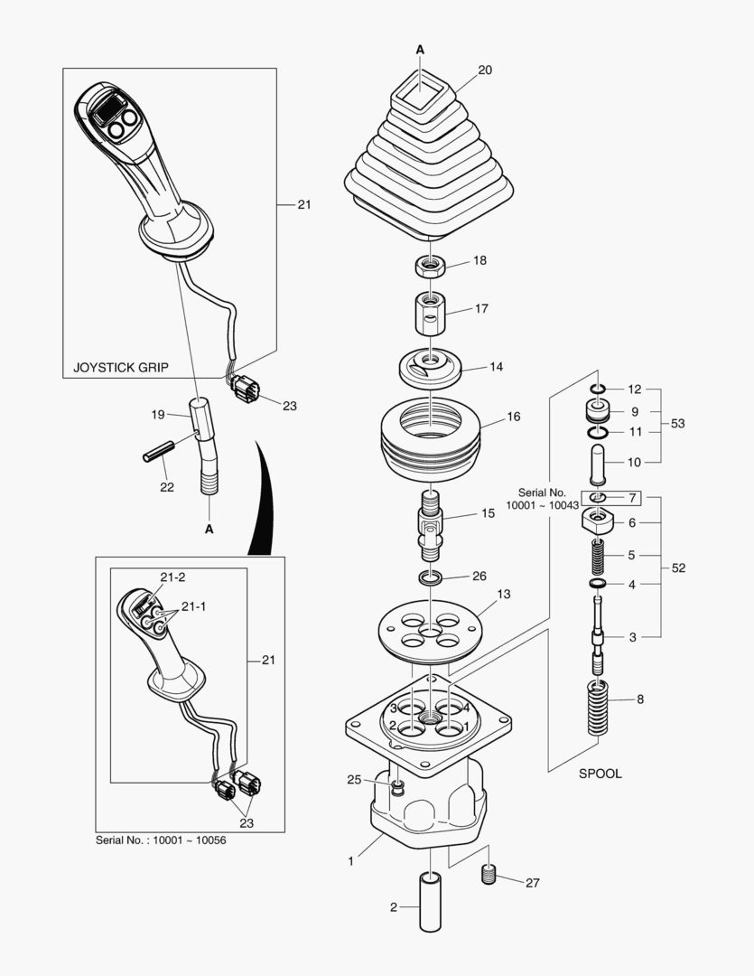 КЛАПАН ДЖОЙСТИКА