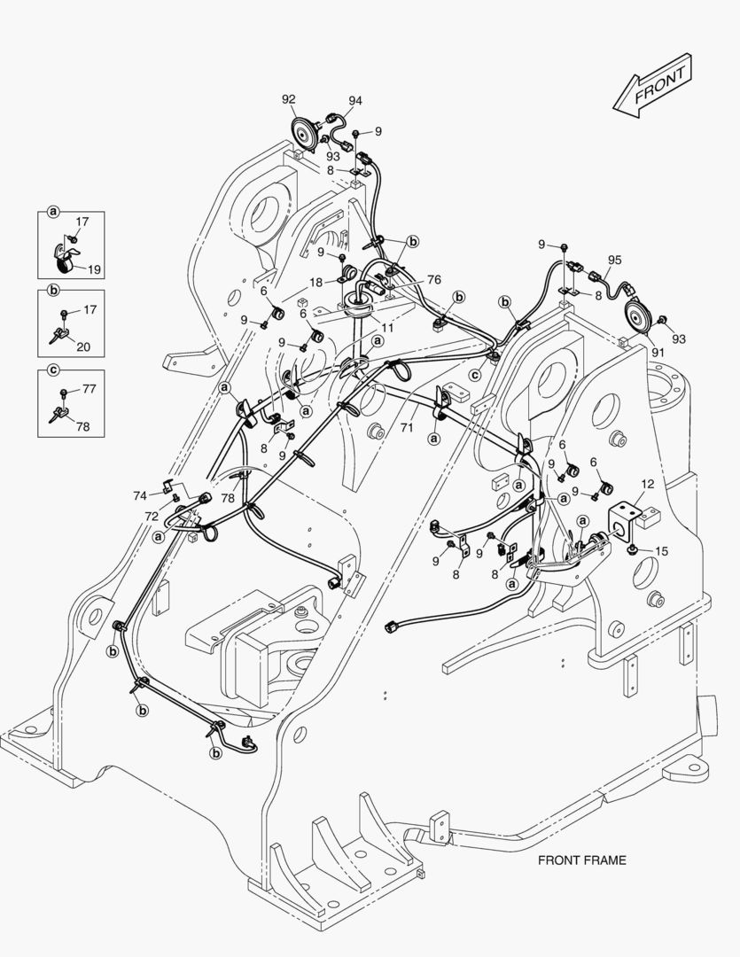 ЭЛЕКТРИЧЕСКИЕ ЗАПЧАСТИ - ФРОНТАЛЬНЫЙ