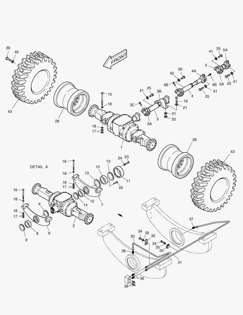 1147 AXLE & DRIVE SHAFT-OPT2 [1001~1020]
