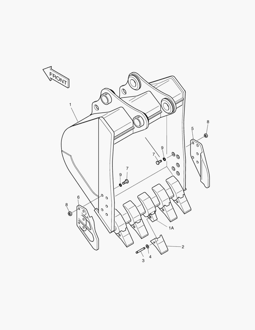 6240 BUCKET-1.05mВі