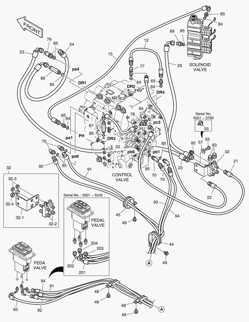 ТРУБОПРОВОД СЕРВОУПРАВЛЕНИЯ(5)