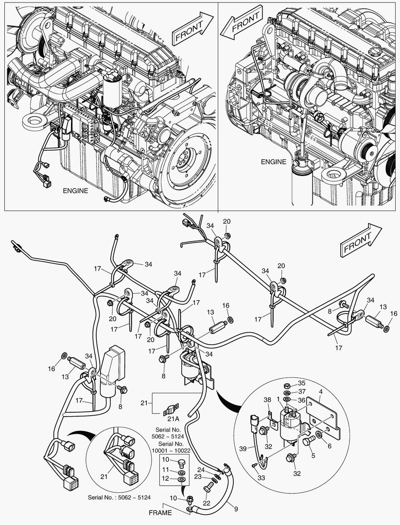 1741 ELECTRIC PARTS - ENGINE [5062~]