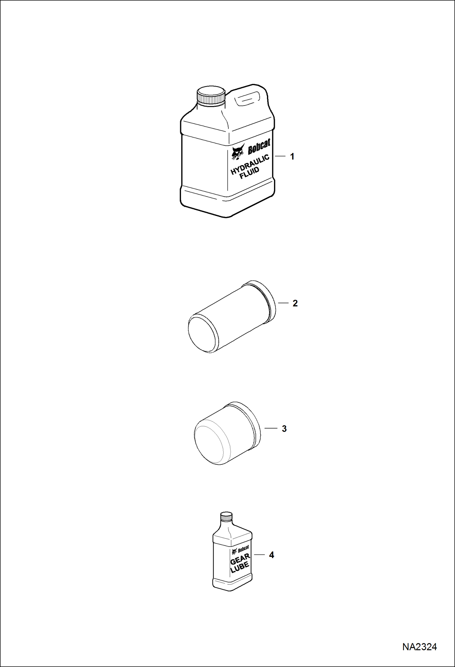 Схема ПУНКТЫ ТЕХНИЧЕСКОГО ОБСЛУЖИВАНИЯ (КАЖДЫЕ 1000 ЧАСОВ)