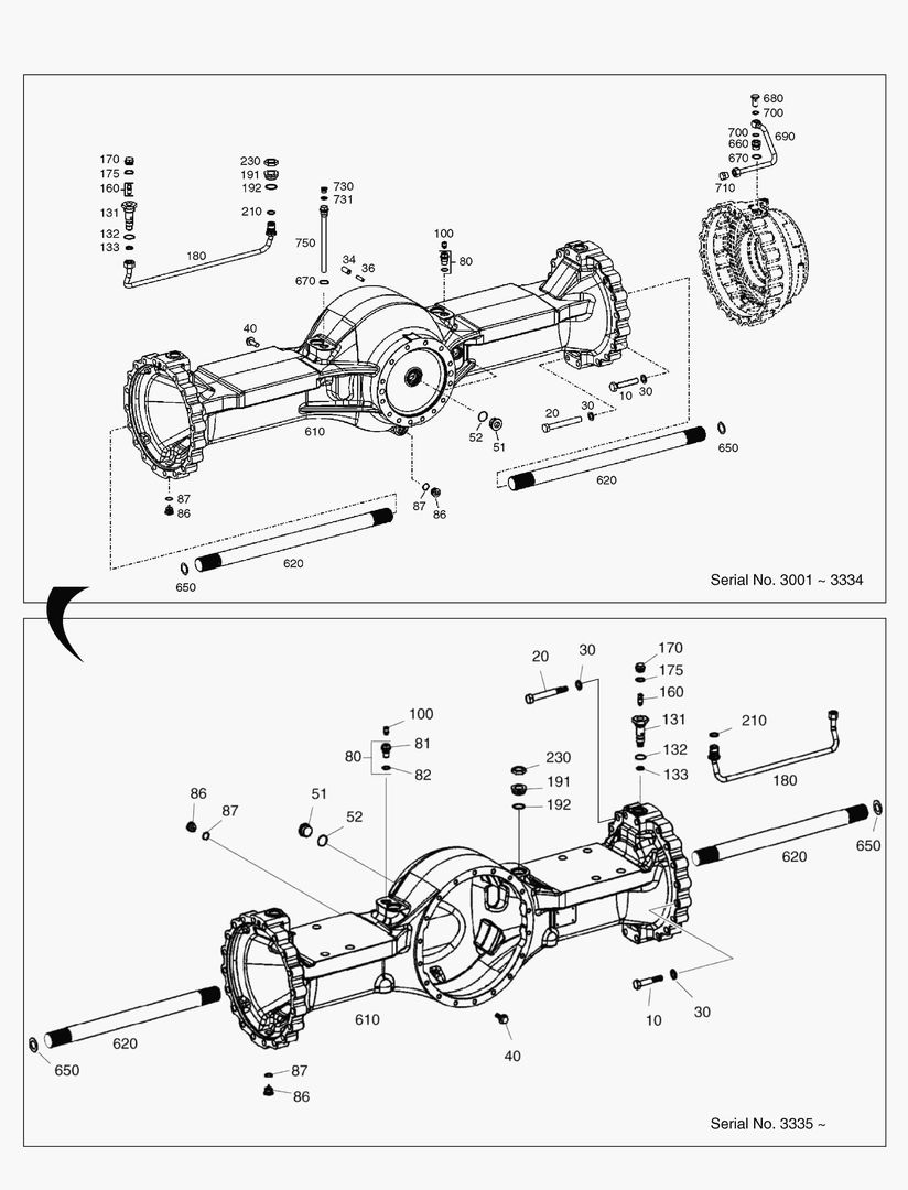 КАРТЕР ОСИ - ПЕРЕДНЯЯ ОСЬ