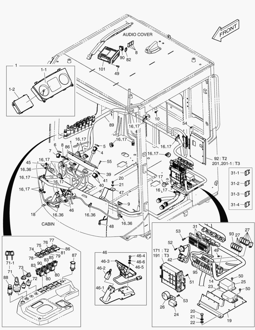 1571 ELECTRIC PARTS - CABIN [10079~]