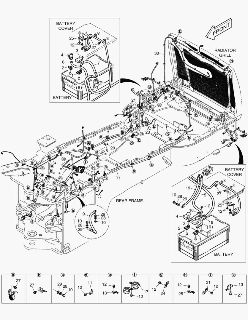 ЭЛЕКТРИЧЕСКИЕ ЗАПЧАСТИ - ПРОВОДКА