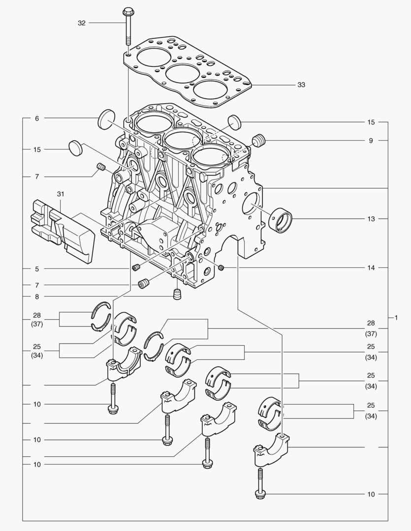 БЛОК ЦИЛИНДРОВ