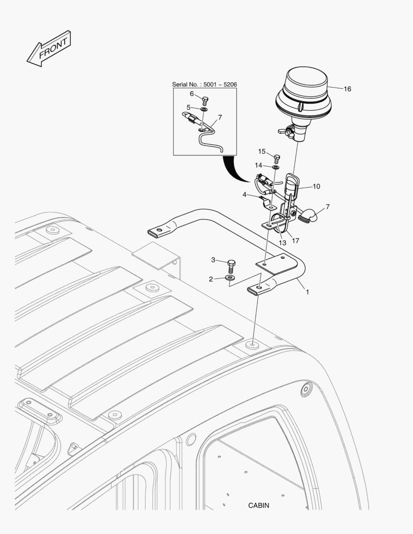 КРОНШТЕЙН ПРОБЛЕСКОВОГО МАЯЧКА