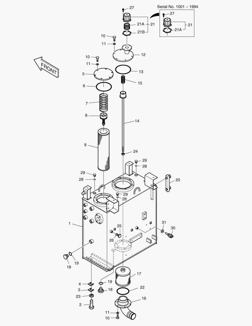 РЕЗЕРВУАР ДЛЯ МАСЛА