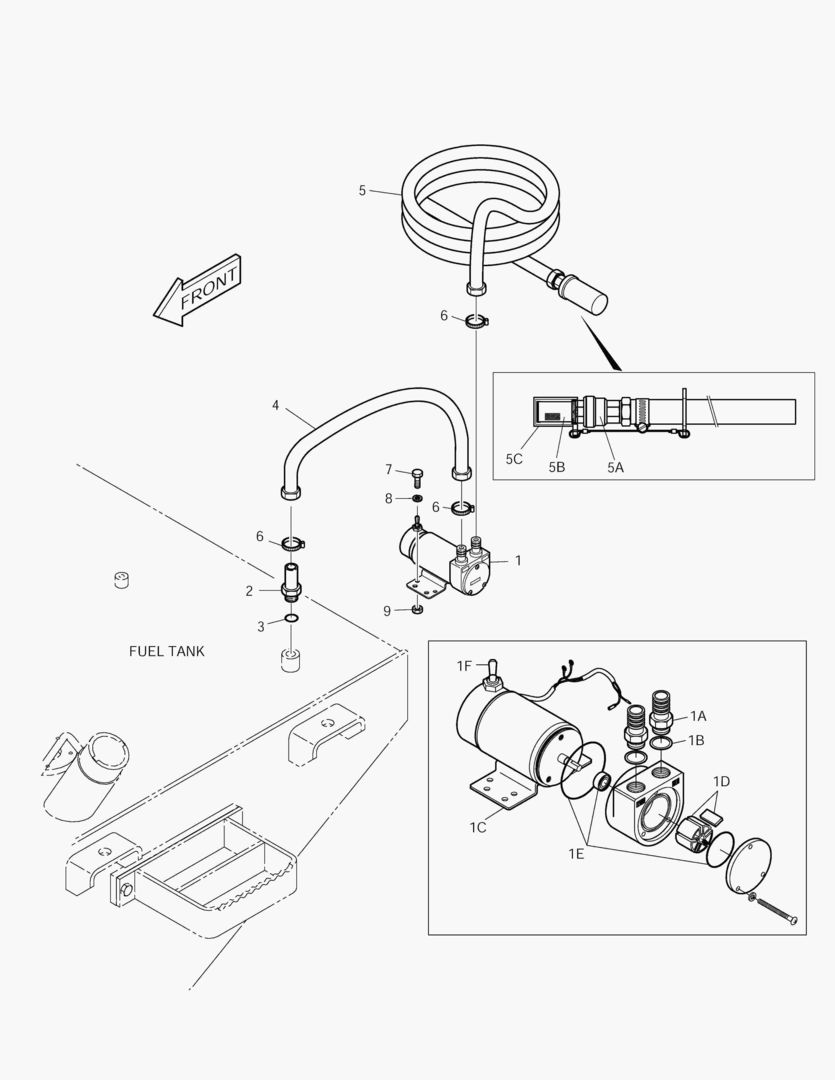 НАСОС ЗАЛИВНОЙ ГОРЛОВИНЫ ТОПЛИВА-ОПЦИЯ