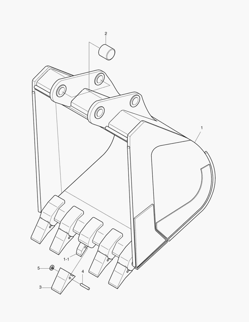 5330 BUCKET-1.86MВі-HEAVY DUTY