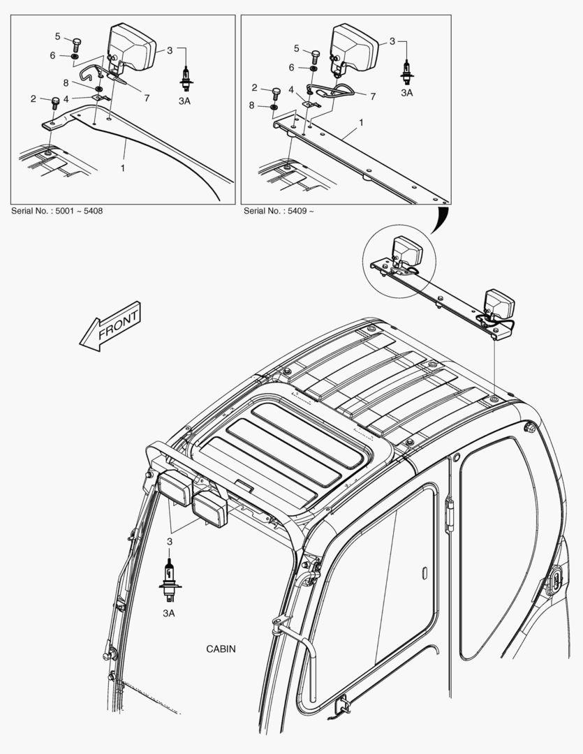 РАБОЧАЯ ФАРА(4-ЛАМПЫ)