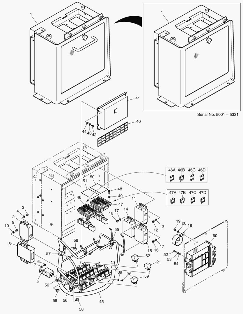 Спецтехника 1480 ELECTRIC BOX - FINGER REMOCON [5001~5760] - главное фото