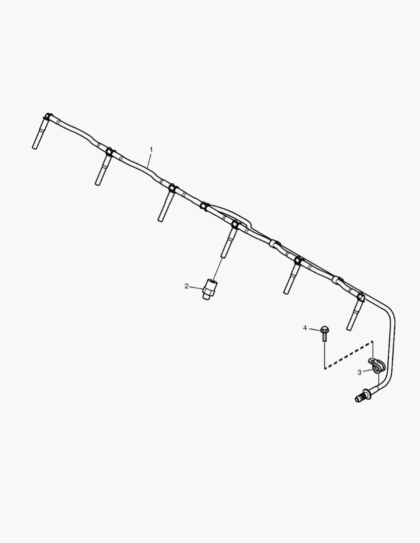 131 BLEED PIPE, ENGINE