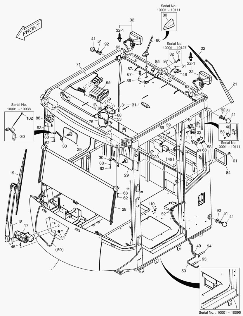 КАБИНА(1) - КОРПУС