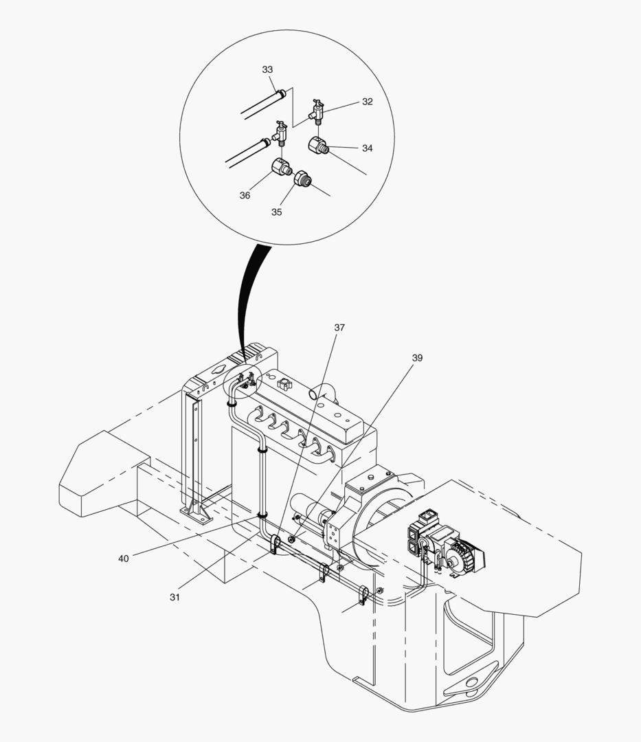 ТУБОПРОВОД ОБОГРЕВАТЕЛЯ