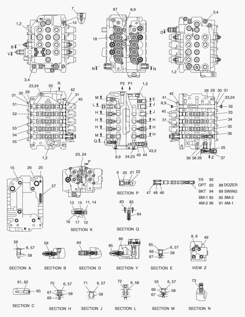 Спецтехника 4327 CONTROL VALVE(3) [1225~] - главное фото