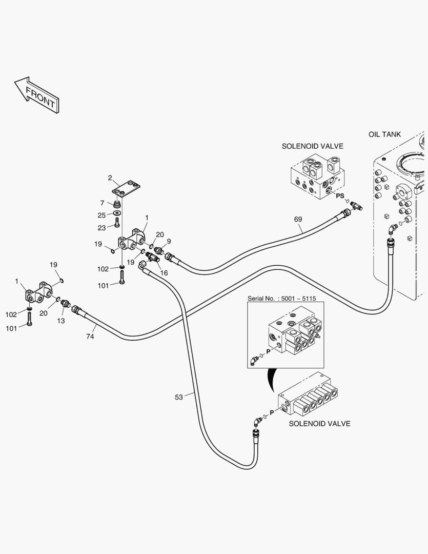 ТРУБОПРОВОД СЕРВОУПРАВЛЕНИЯ(11)