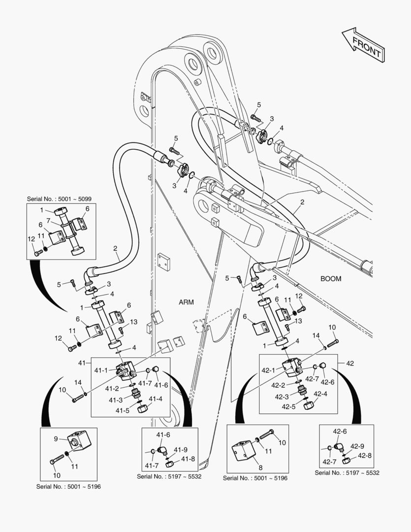 Спецтехника 6740 ARM PIPING - ARM 2.2m (ONE & TWO WAY) - главное фото