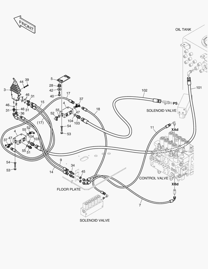 1430 PILOT PIPING(10) - DOZER
