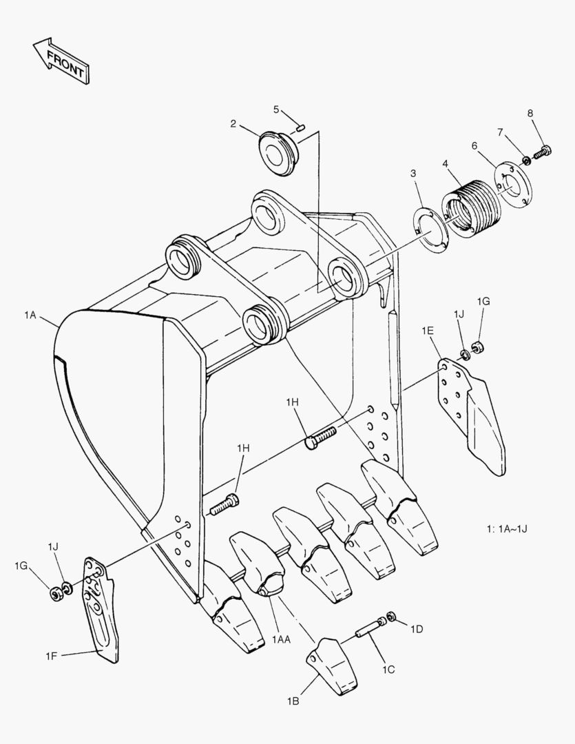 3122 BUCKET-1.15MВі [5365~]
