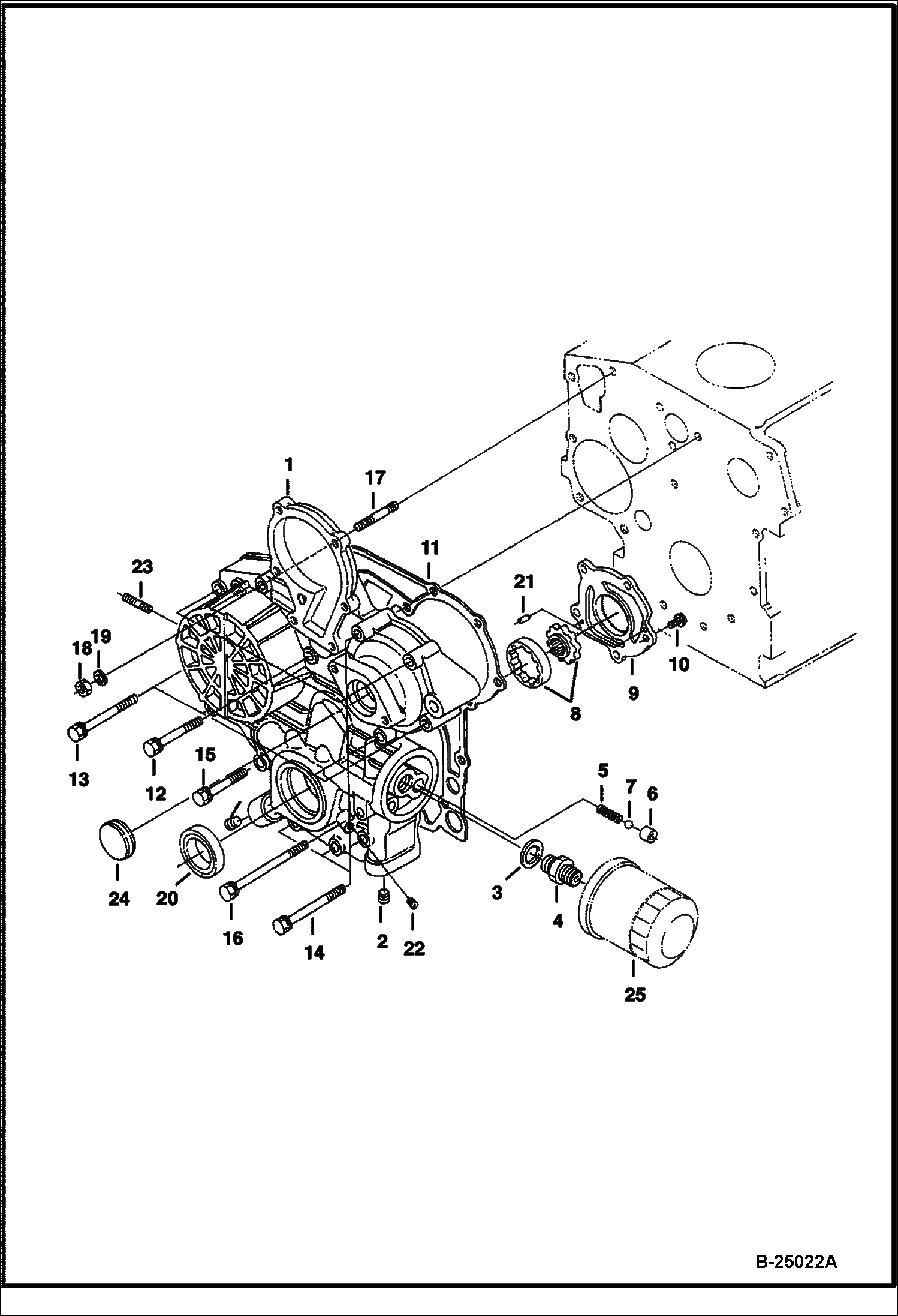 КАРТЕР КОРОБКИ ПЕРЕДАЧ (KUBOTA - D1005-E3B-BC-3)(TIER IV REPLACEMENT)