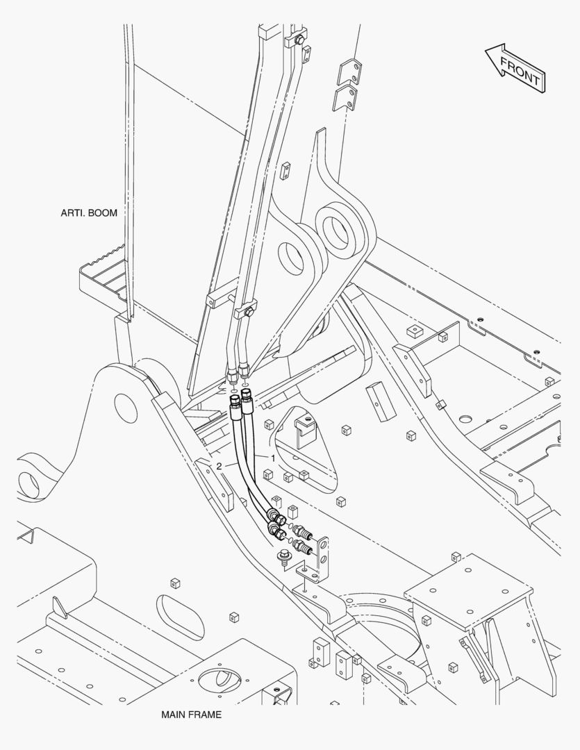 ГЛАВНАЯ МАГИСТРАЛЬ - ВРАЩАЮЩИЙСЯ(ШАРНИРНАЯ СТРЕЛА)